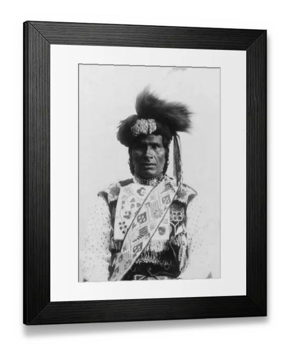 Framed Print : Portrait of One-Called-From-A-Distance Framed Print : Portrait of One-Called-From-A-Distance