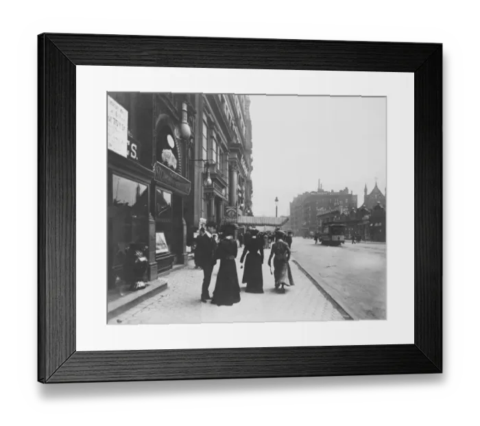 Framed Print : Broadway And 38th Framed Print : Broadway And 38th