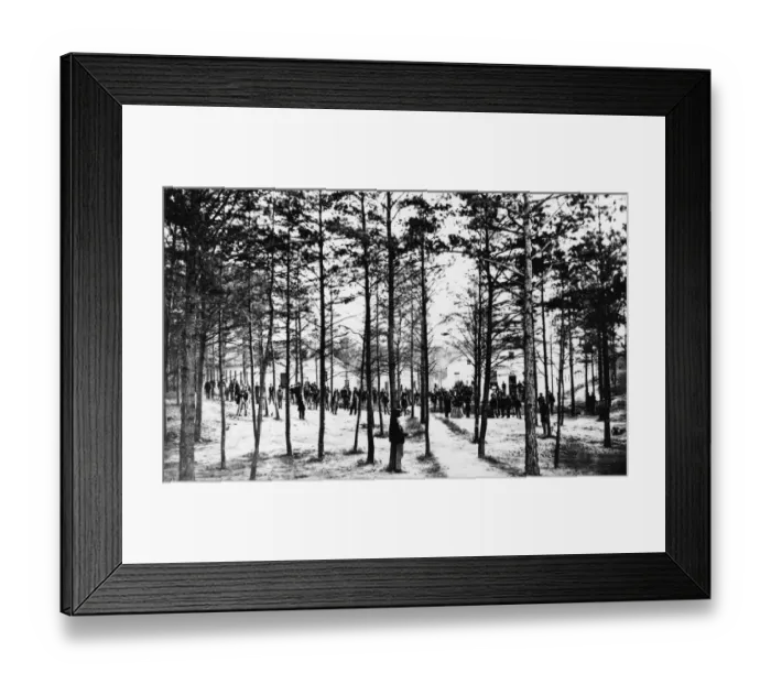 Framed Print : Workers In The Woods Framed Print : Workers In The Woods