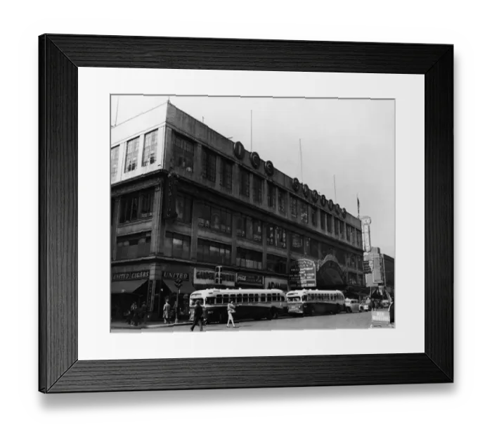 Framed Print : Third Madison Square Garden Exterior Framed Print : Third Madison Square Garden Exterior