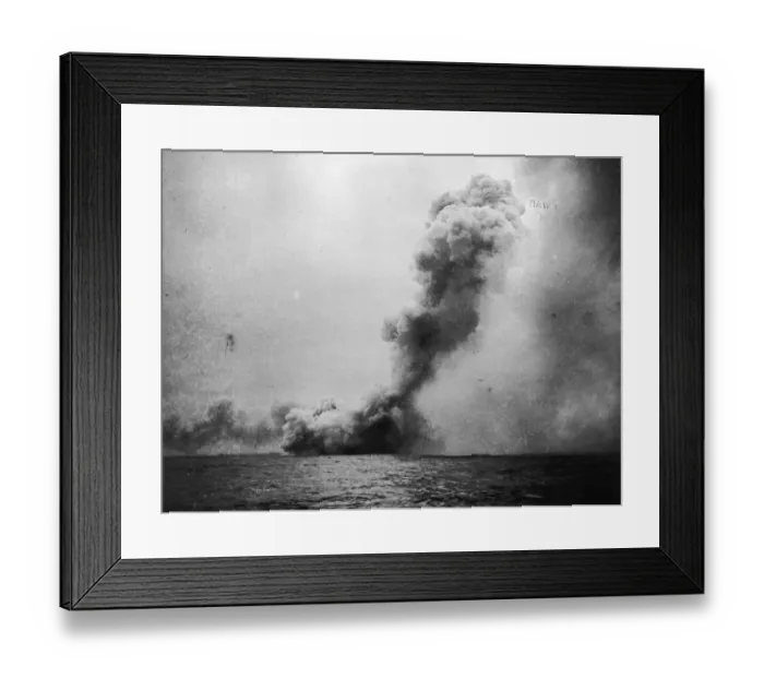 Framed Print : Battle Of Jutland Framed Print : Battle Of Jutland