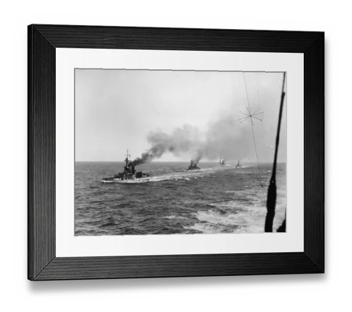 Framed Print : Battle Squadron at Sea Framed Print : Battle Squadron at Sea