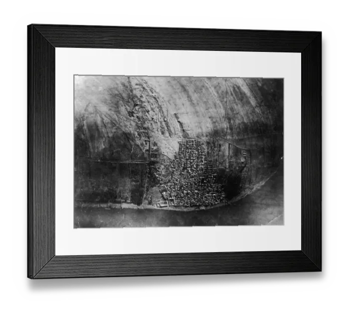 Framed Print : Aerial View