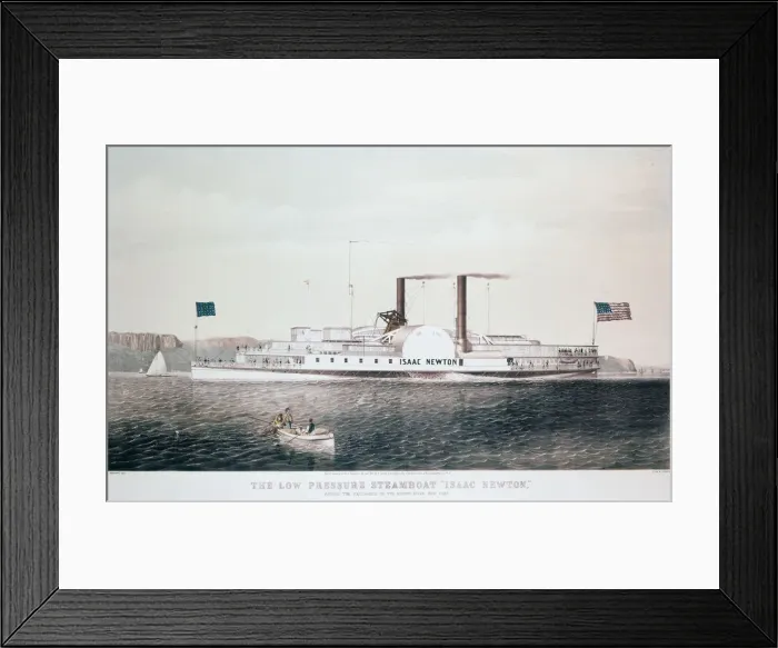 Framed Print : Low Pressure Steamboat
