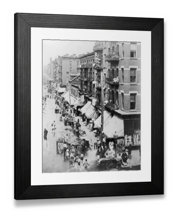 Framed Print : Lower East Side Framed Print : Lower East Side
