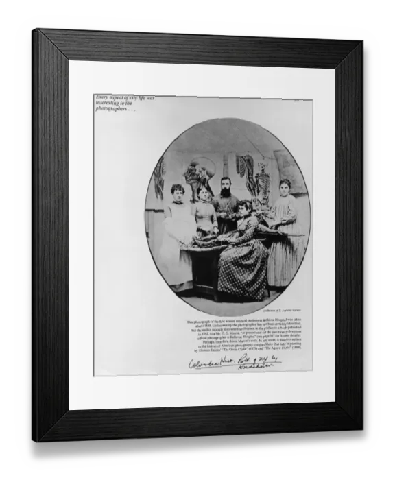 Framed Print : Bellevue Hospital Framed Print : Bellevue Hospital