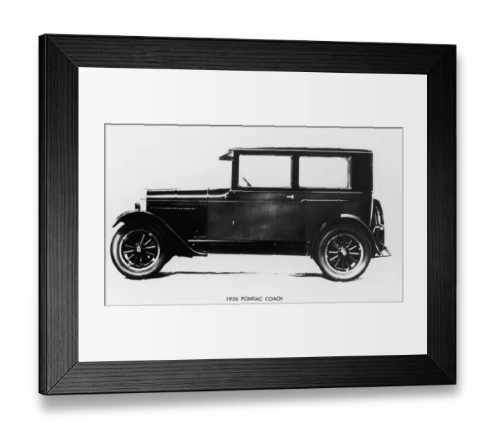 Framed Print : Pontiac Coach Framed Print : Pontiac Coach