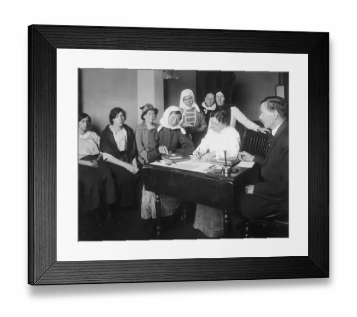 Framed Print : Immigrants Tests Framed Print : Immigrants Tests