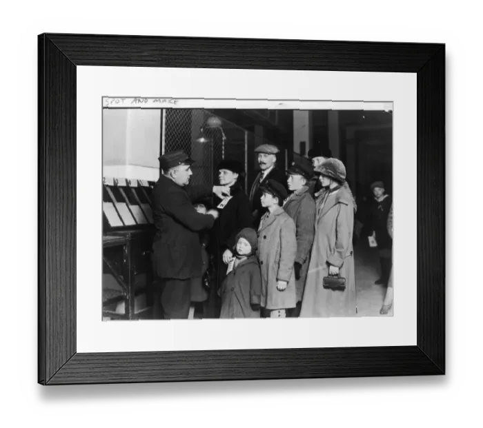Framed Print : Ellis Island Framed Print : Ellis Island