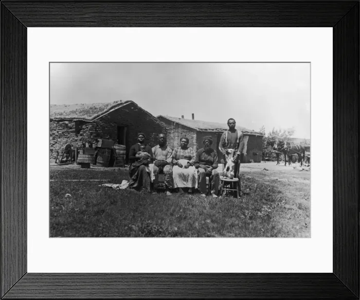 Framed Print : Family Homestead Framed Print : Family Homestead