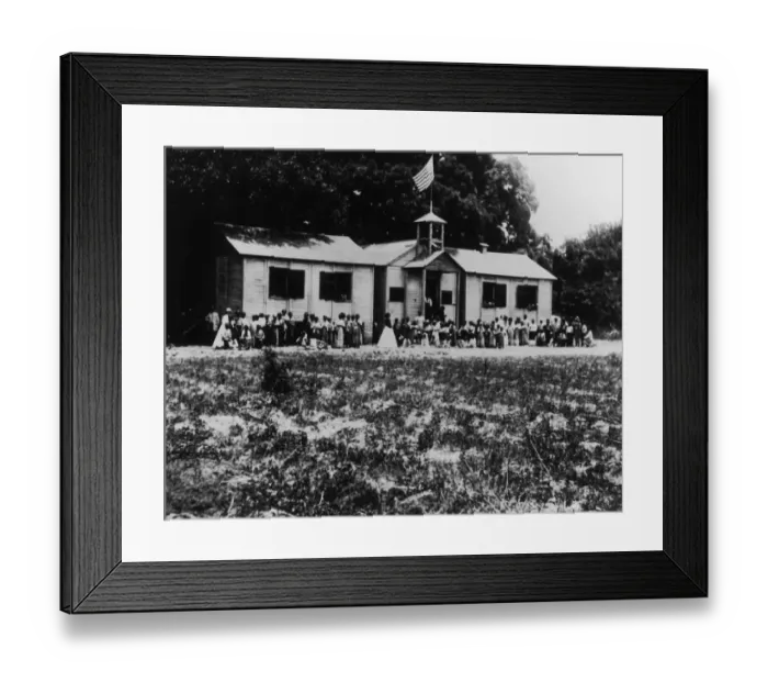 Framed Print : School, Teachers and Students Framed Print : School, Teachers and Students