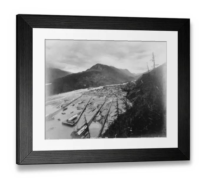 Framed Print : View Of Skagway Framed Print : View Of Skagway