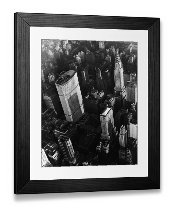 Framed Print : Pan Am And Chrysler Buildings Framed Print : Pan Am And Chrysler Buildings