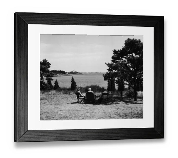 Framed Print : Relaxing On Cape Cod Framed Print : Relaxing On Cape Cod