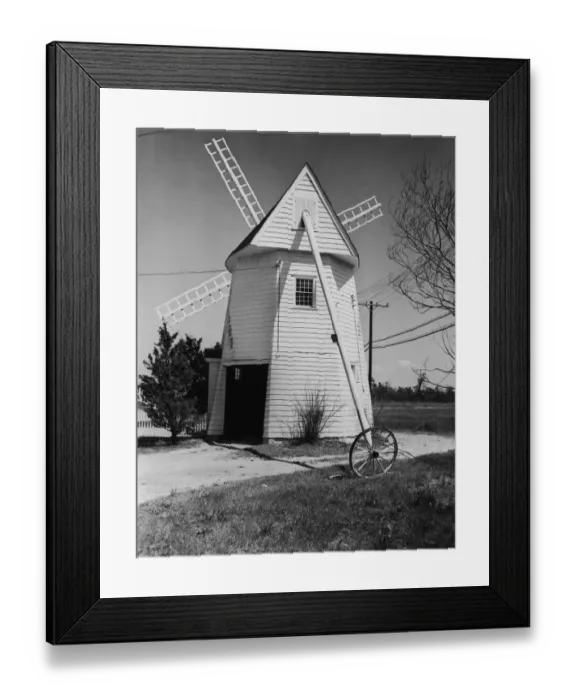 Framed Print : Windmill On Cape Cod Framed Print : Windmill On Cape Cod