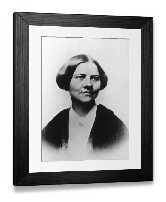 Framed Print : Portrait of American abolitionist and womens rights activist Lucy Stone Framed Print : Portrait of American abolitionist and womens rights activist Lucy Stone