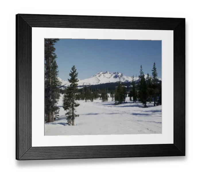 Framed Print : Winter Landscape Framed Print : Winter Landscape