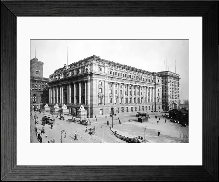 Framed Print : U. S. Custom House Framed Print : U. S. Custom House