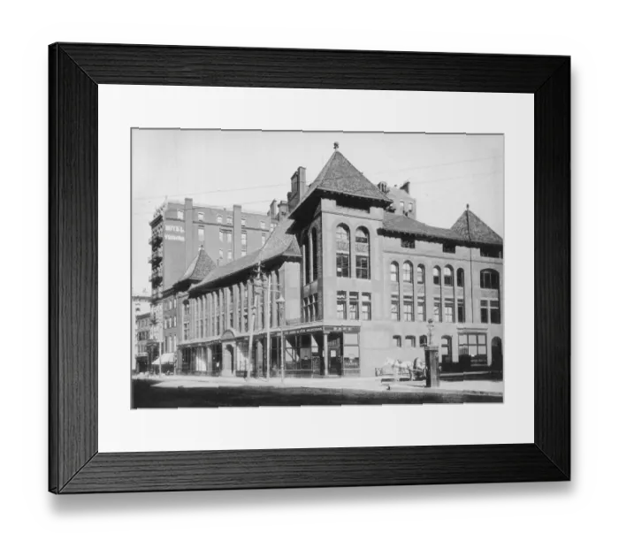 Framed Print : Bank Of New Amsterdam In Holland Building, NYC Framed Print : Bank Of New Amsterdam In Holland Building, NYC