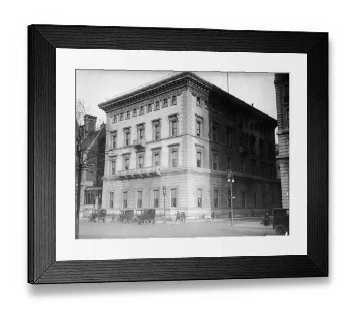 Framed Print : East Wing Of The Metropolitan Club Framed Print : East Wing Of The Metropolitan Club