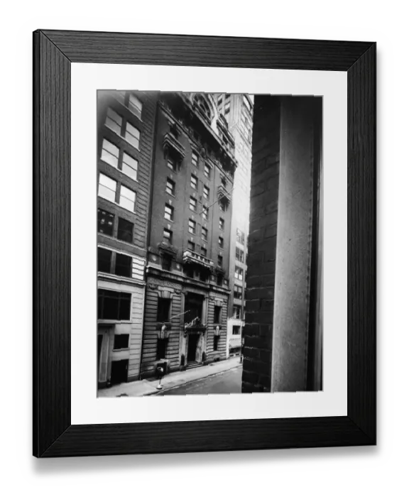 Framed Print : Exterior View Of 30 West 44th Street