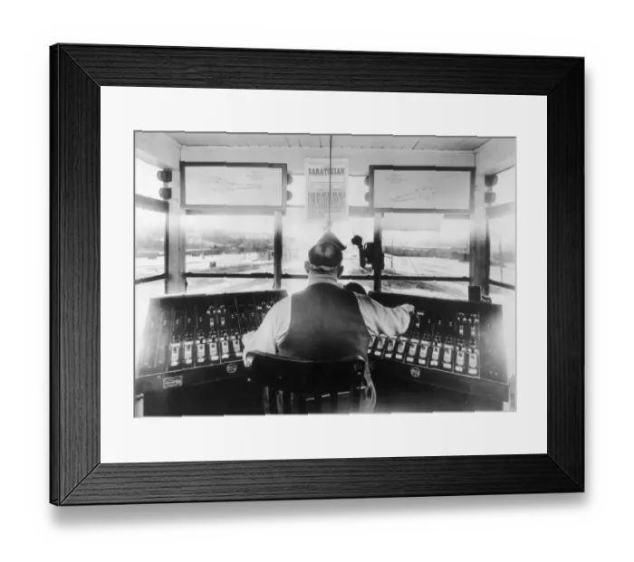 Framed Print : Mechanicville Controller Framed Print : Mechanicville Controller
