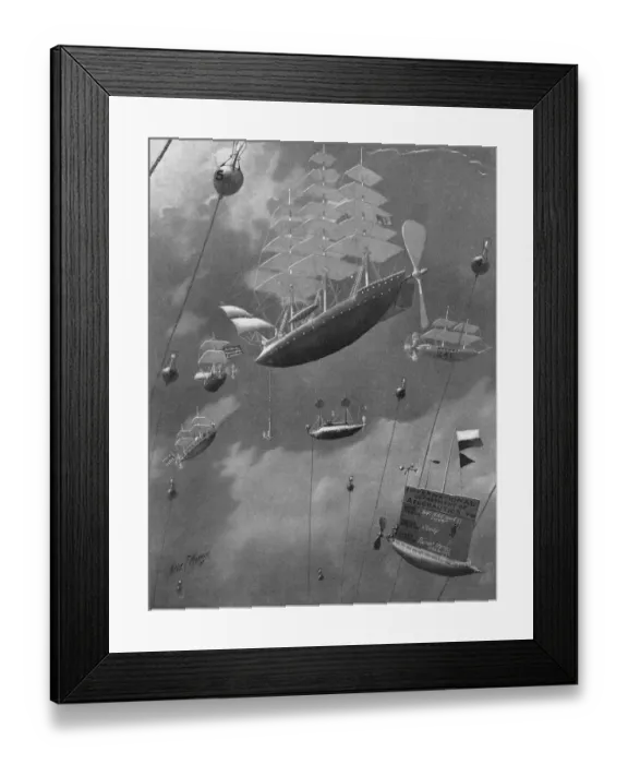 Framed Print : Lighter Than Air Framed Print : Lighter Than Air