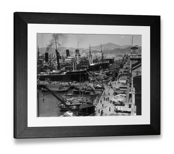 Framed Print : Kowloon docks Framed Print : Kowloon docks