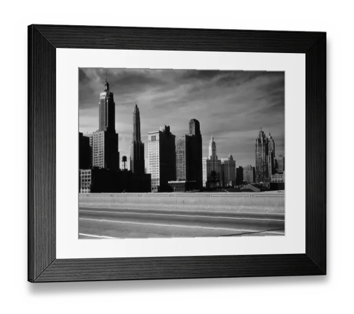 Framed Print : Chicago skyline Framed Print : Chicago skyline