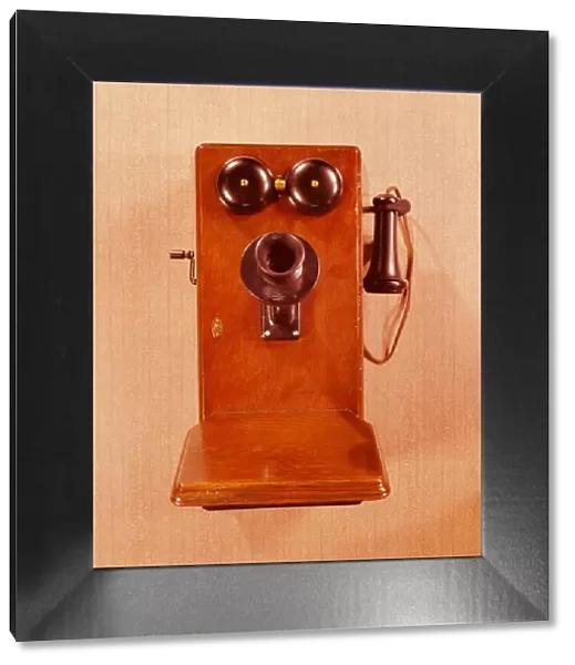 Wall mounted telephone