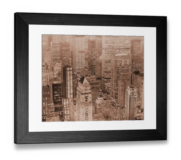 Framed Print : Manhattan skyline