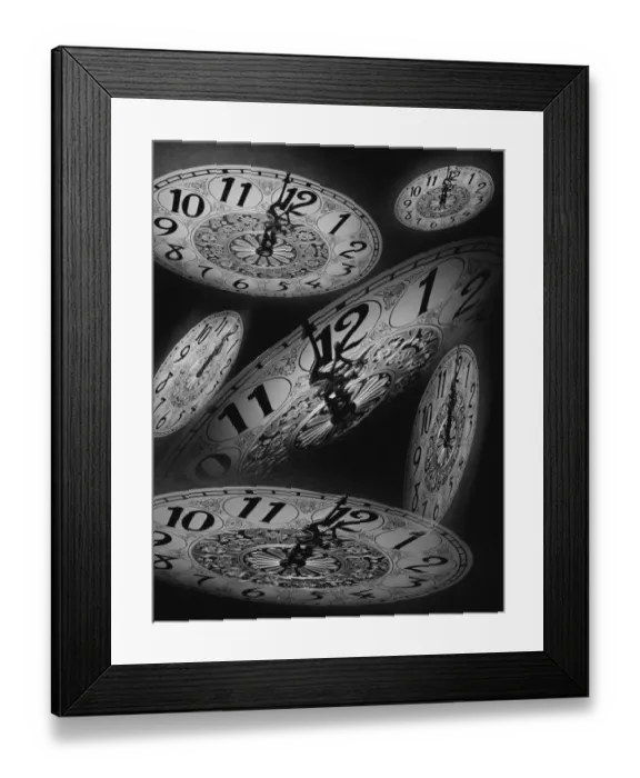 Framed Print : Clock faces Framed Print : Clock faces