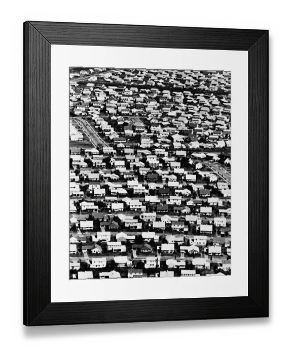 Framed Print : Housing development Framed Print : Housing development