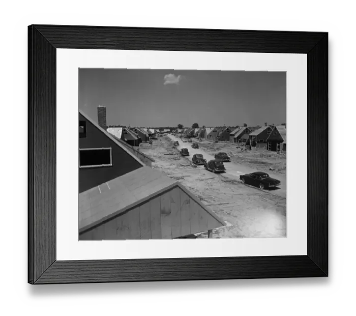 Framed Print : Housing development Framed Print : Housing development