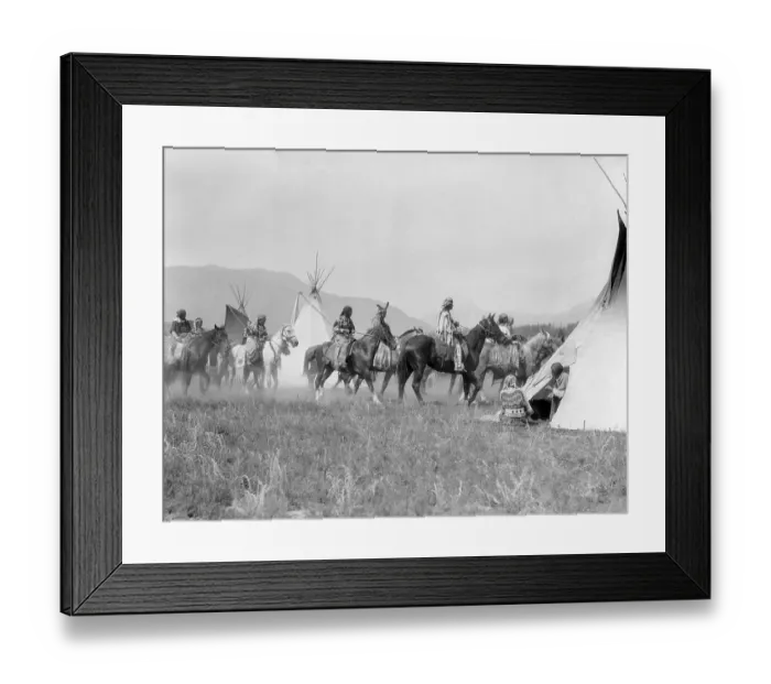Framed Print : Native American Indian Tribe Framed Print : Native American Indian Tribe