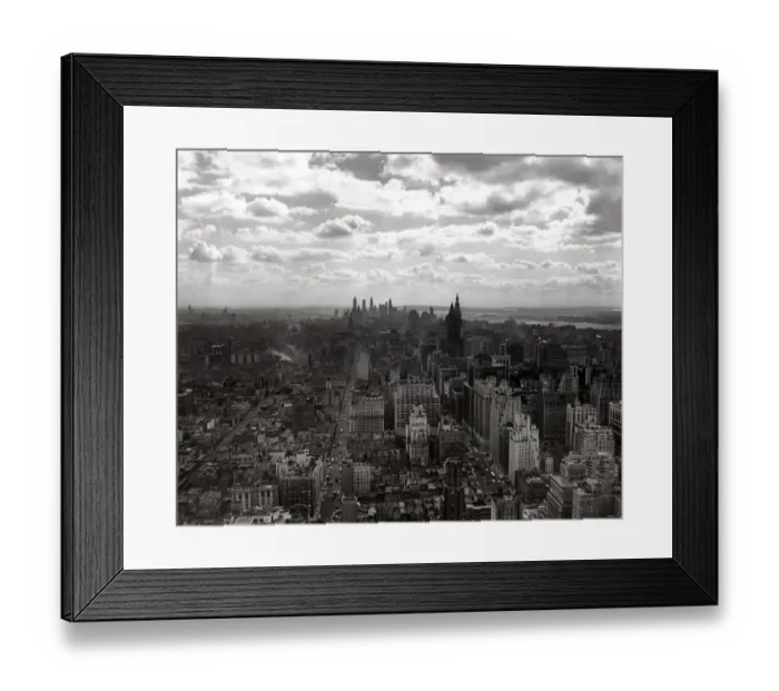 Framed Print : New York City Skyline Looking South To Downtown Fr Framed Print : New York City Skyline Looking South To Downtown Fr