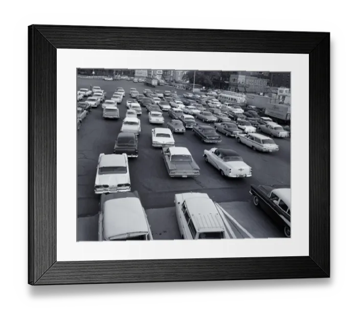 Framed Print : Busy street Framed Print : Busy street