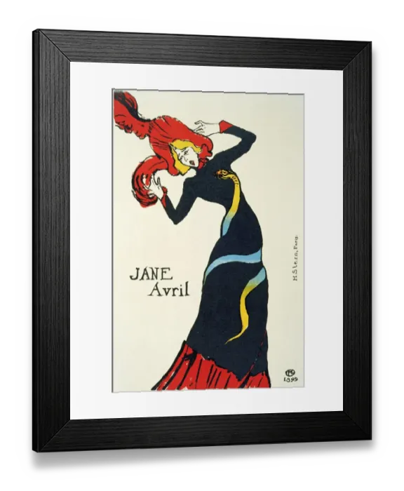 Framed Print : Jane Avril Framed Print : Jane Avril