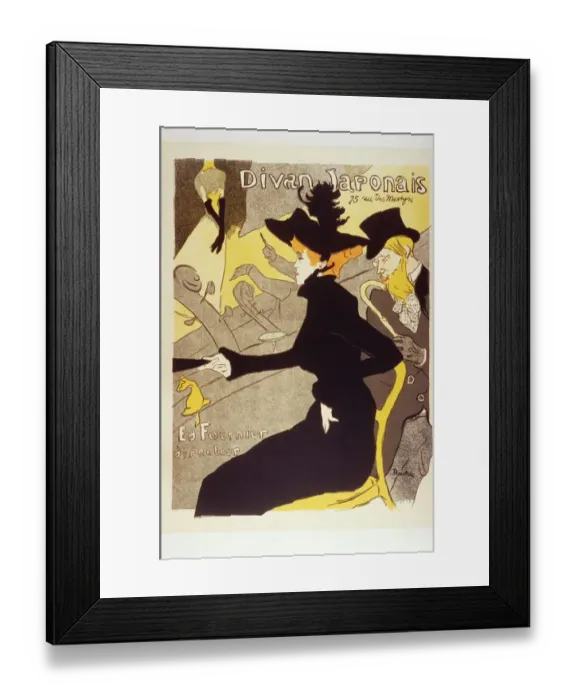 Framed Print : Divan Japonais Framed Print : Divan Japonais