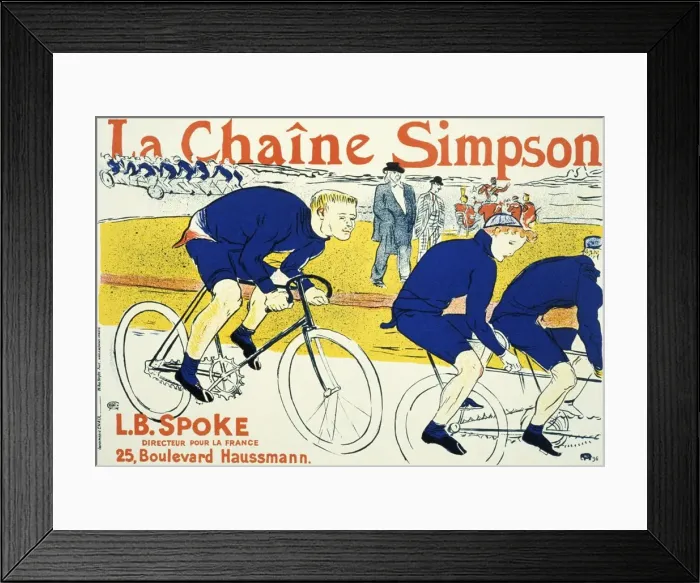Framed Print : La Chaine Simpson Framed Print : La Chaine Simpson