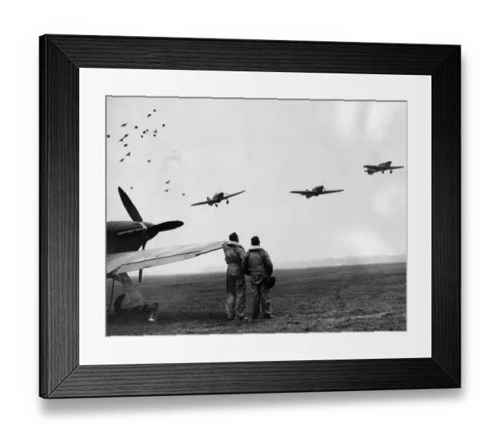 Framed Print : Hurricane Fighters Framed Print : Hurricane Fighters