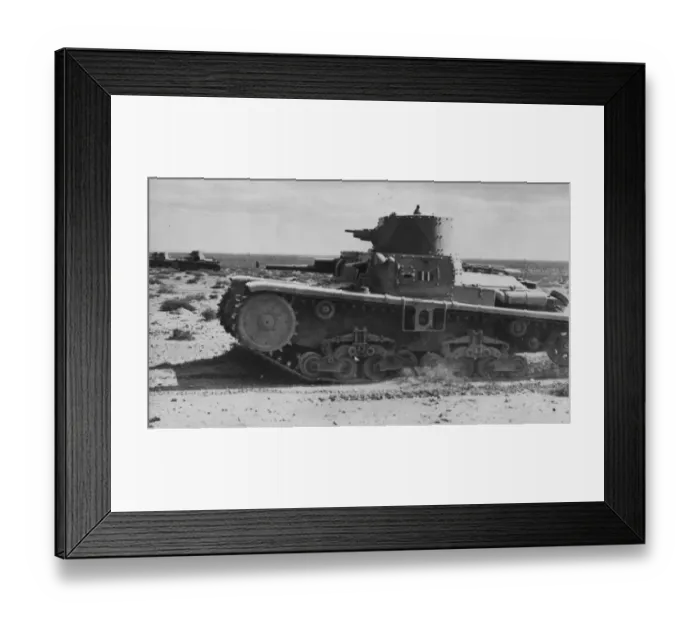 Framed Print : Italian Tank Framed Print : Italian Tank