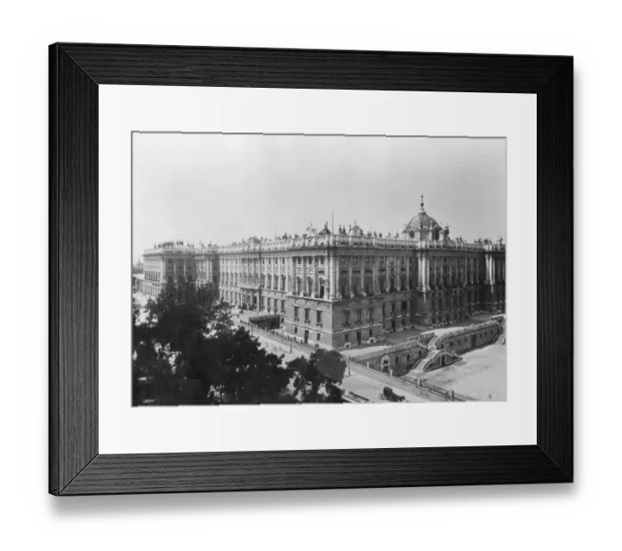 Framed Print : Madrid Royal Palace Framed Print : Madrid Royal Palace