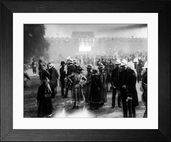 Framed Print : Delhi Durbar 1911 Framed Print : Delhi Durbar 1911
