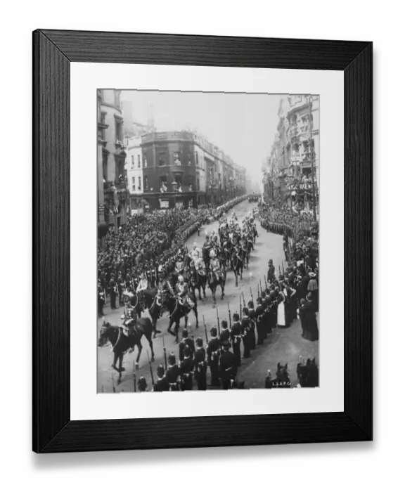 Framed Print : Diamond Jubilee Procession Framed Print : Diamond Jubilee Procession