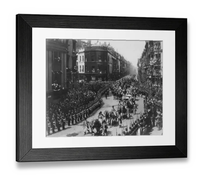 Framed Print : Diamond Jubilee Procession Framed Print : Diamond Jubilee Procession