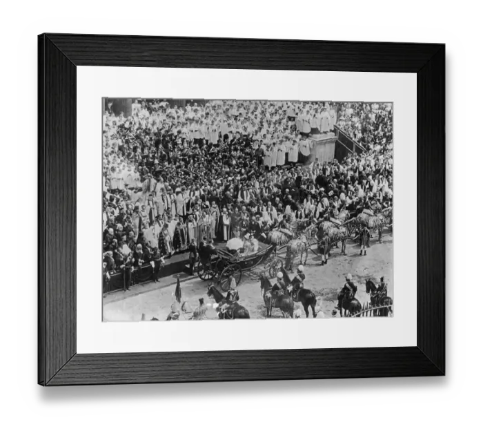 Framed Print : Diamond Jubilee Procession Framed Print : Diamond Jubilee Procession