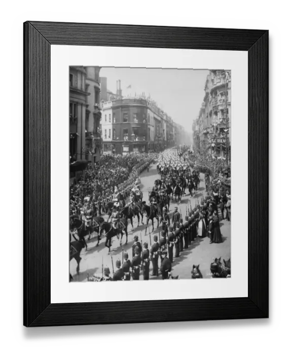 Framed Print : Diamond Jubilee Procession Framed Print : Diamond Jubilee Procession