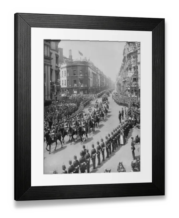 Framed Print : Diamond Jubilee Procession Framed Print : Diamond Jubilee Procession