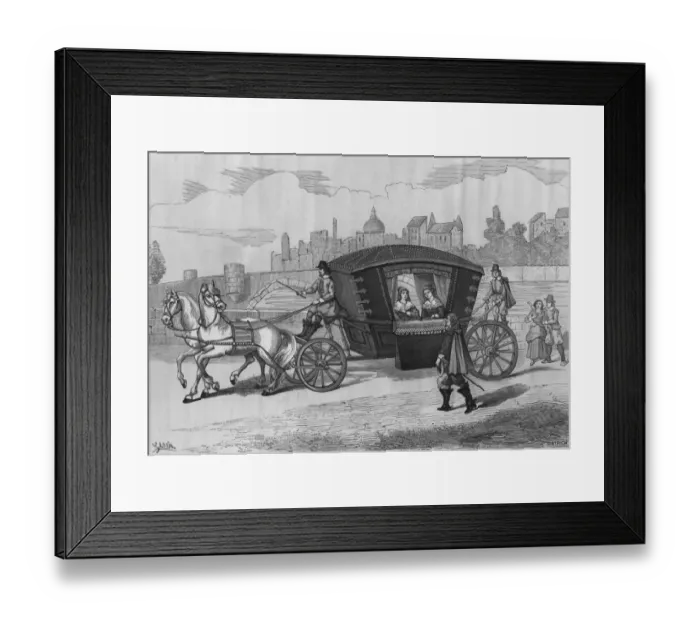 Framed Print : Louis XIII Carraiage Framed Print : Louis XIII Carraiage